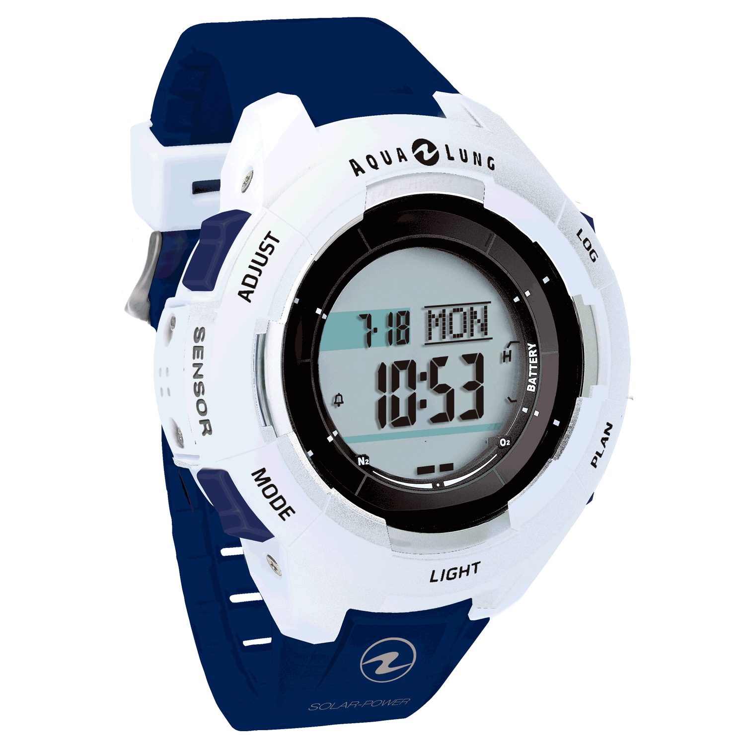 新品　アクアラング　カルムpuls Bluetooth　WT/NV 2019年モデル : AQUALUNG アクアラング ダイブコンピュータ カルム